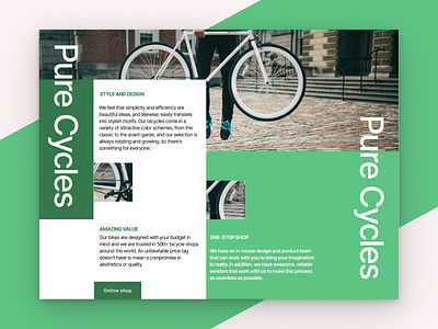 Lendig page for Pure Cycles