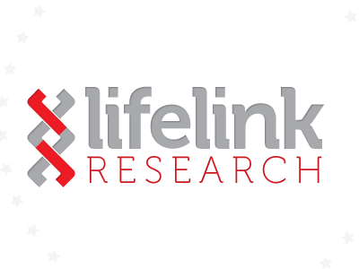 Lifelink Research branding lifelink logo research