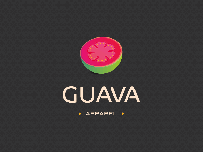 Guava Logo apparel branding cycling fruit gear guava identity logo