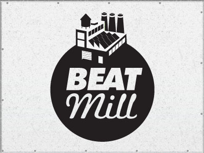 BeatMill beat branding label logo mill music production recording records