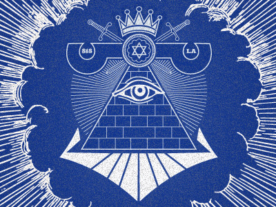 Logic Ali Graphic ali graphic illuminati illustration logic mason pyramid