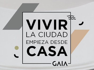 GAIA branding graphic design logo