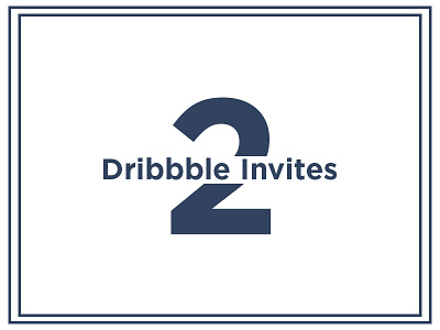 Flash Dribbble invites! draft invitation invite new players