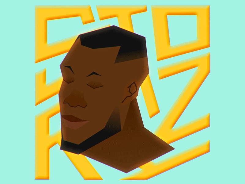 Stormzy animation design drawing head head bop hiphop illustration jamming type type design vector