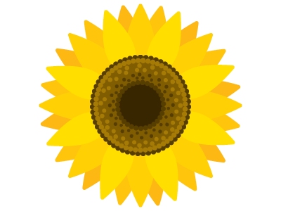 Sunflower fall favorite flower flower graphic design illustration illustrator kansas summer sunflower sunflower state yellow