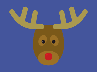 Reindeer animal christmas deer holidays reindeer rudolph santa