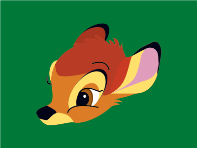 Bambi animated bambi cartoon classic classic disney deer disney fawn