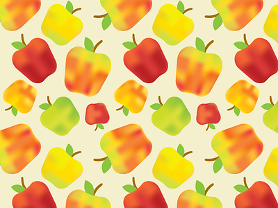 Apples apple apples fall fall colors fall pattern happy fall october pattern seamless pattern