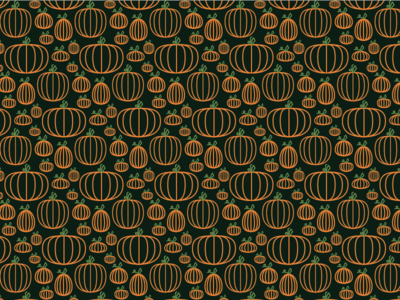 Pumpkin Pattern fall happy fall line art october outlines pattern pumpkin patch pumpkins seamless pattern