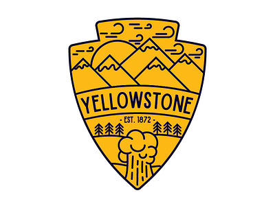 Yellowstone by Kayla Folino on Dribbble