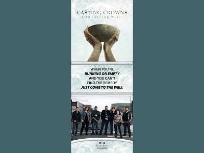 Banner // Casting Crowns // Come to the Well // banner casting crowns catherine davis smith cd charmed designs christian come to the well crossworks holding cup integrity media africa worship