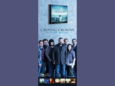 Banner // Casting Crowns // Until the Whole World Hears // banner casting crowns catherine davis smith cd charmed designs christian crossworks integrity media africa music until the whole world hears worship