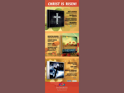 Banner // Multiple Artists // Christ is Risen! // banner catherine davis smith cd charmed designs christian crossworks integrity media africa music worship