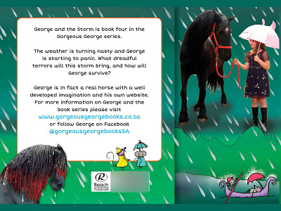 Book // Back Cover // George and the Storm //