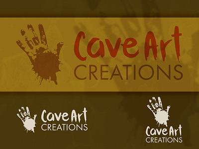 Logo Caveart Creations branding logo mark