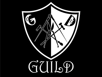 Guild logo design graphic design logo vector