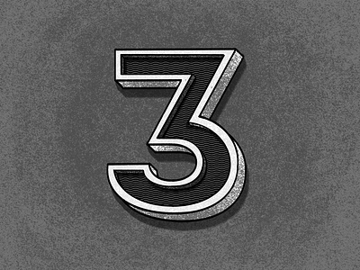 Number 47 said to number 3. custom custom type drawing hand type handtype illustration lettering type typography wordmark