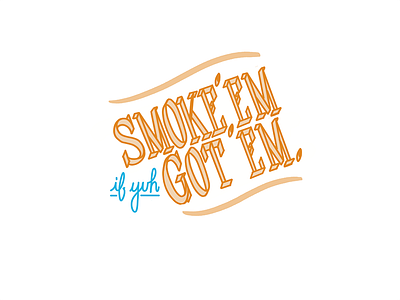 Smoke custom handtype lettering script type typography wordmark