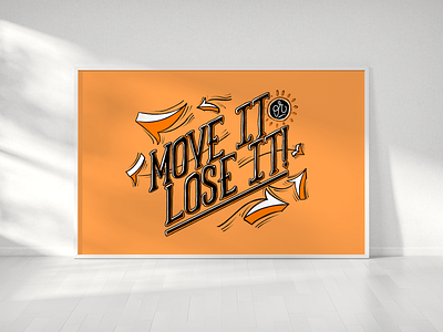 Move it. custom type hand type handtype lettering script serif type typography wordmark