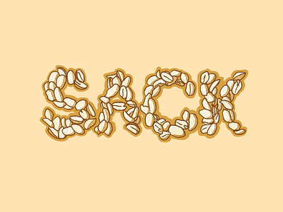 Nothin' like hot peanuts in your mouth. custom custom type drawing hand type handtype illustration lettering sans serif type typography