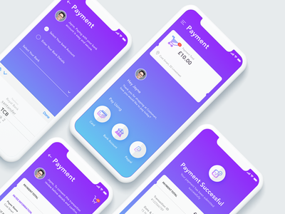 PSD 2 and Openbanking Payment Journeys ios 11 iphonex payment payment method ui design