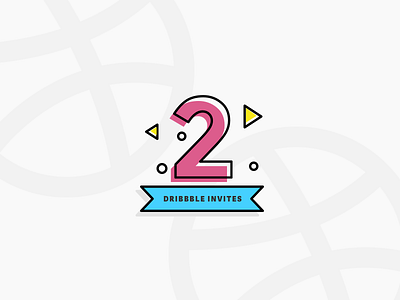 2 Dribbble Invites to give away