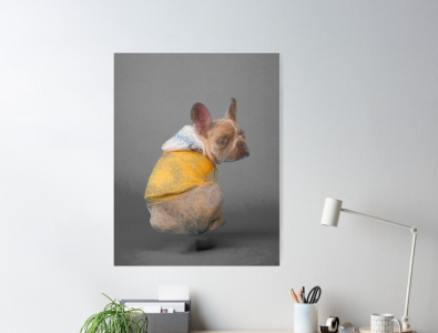 Pencil Art Puppy Poster am your puppy art dog art dog lovers graphic design home decor pencil art pet lovers poster puppy puppy lover wall art wall decor