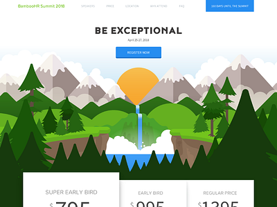 BambooHR Summit 2018 Website