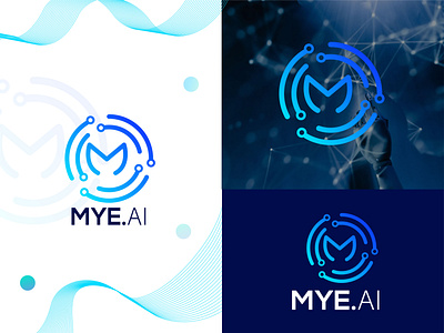M technology logo branding custom logo designer graphic design logo logo design logo graphic design