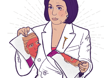 Tearin' It Up illustration nancypelosi