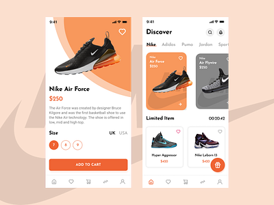 Mobile Apps - Shoe Store