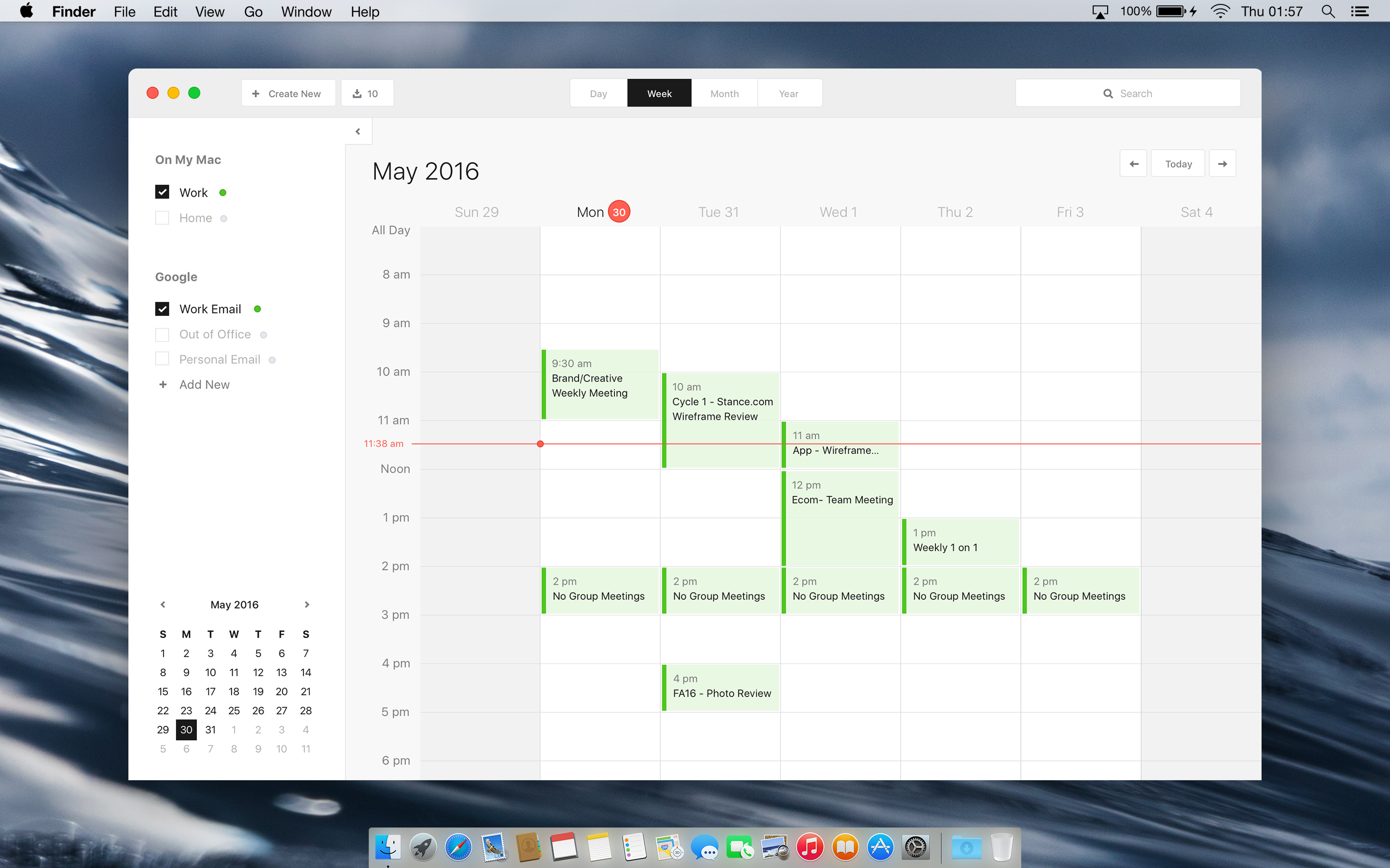 milestones calendar for mac