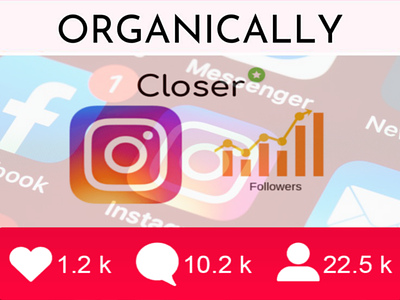 Boost or increase your instagram followers branding instagram instagram followers instagram manager logo social media