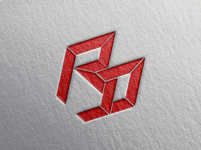 Logo design - Red Diamond 3d 3d logo 3d logo design company logo graphic design logo logo design logo designer mock up