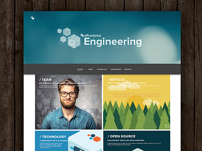 Sift Science Engineering Site a team animation engineering forrest illustration interactive microsite sift science web web design wordpress