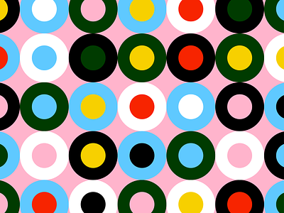 Circular color combos circle color color palette design pattern