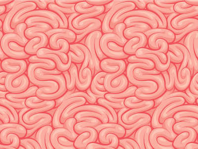 Brain Patterns brain guts intestines pattern patterns seamless pattern vector