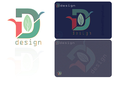 d design modern logo