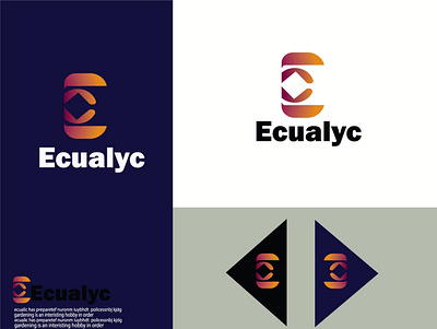 ecualyc branding blockchain branding crypto logo design identy logo mark logos metaverse technology virtual reality