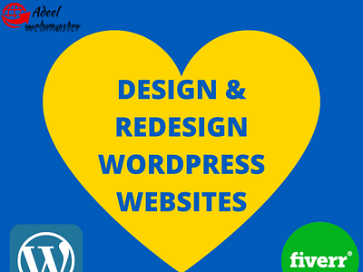 Design & Redesign WordPress Websites branding design illustration logo website design redesign websites wordpress wordpress design wordpress theme
