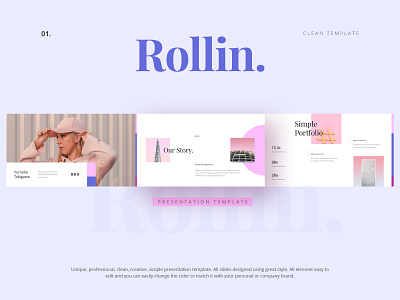 Rollin Presentation Design