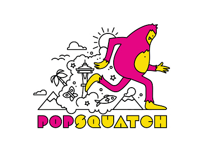 Popsquatch 2016 costa rica icons pop popsquatch seattle