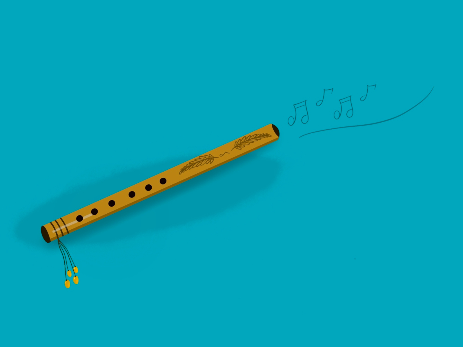 Flute by Kaviya Ponpandi on Dribbble