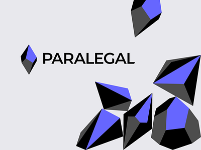 Logo and Identity: Paralegal branding graphic design identity logo stones