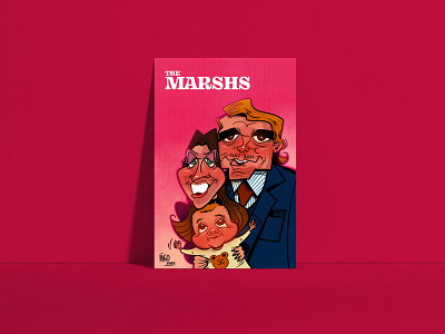 The Marshs family portrait.