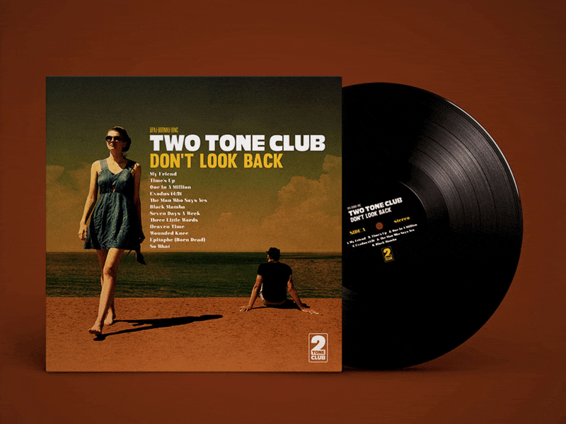 Two Tone Club – Don't Look Back LP Artwork by Iñigo Gómez on Dribbble