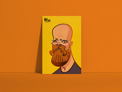 Iñigo - Element Human company caricatures