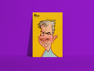 Chris - Element Human company caricatures caricature caricatures ipadart photoshop sketchbook