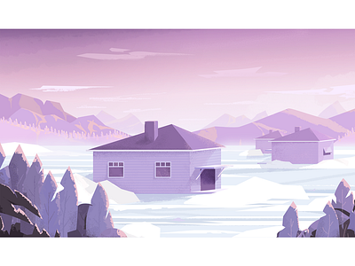 Winter illustration 插图