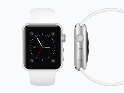 iWatch Realistic Mockup